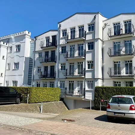 公寓 Haus Kastell - Strandglueck 塞巴特黑灵斯多夫